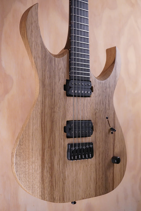 Mayones Duvell Elite 6 Black Limba Electric Guitar, (Nearly New, Comm) - Fair Deal Music