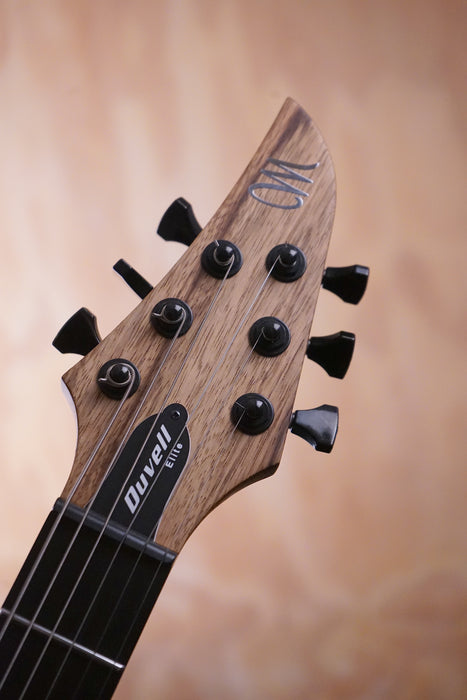 Mayones Duvell Elite 6 Black Limba Electric Guitar, (Nearly New, Comm) - Fair Deal Music