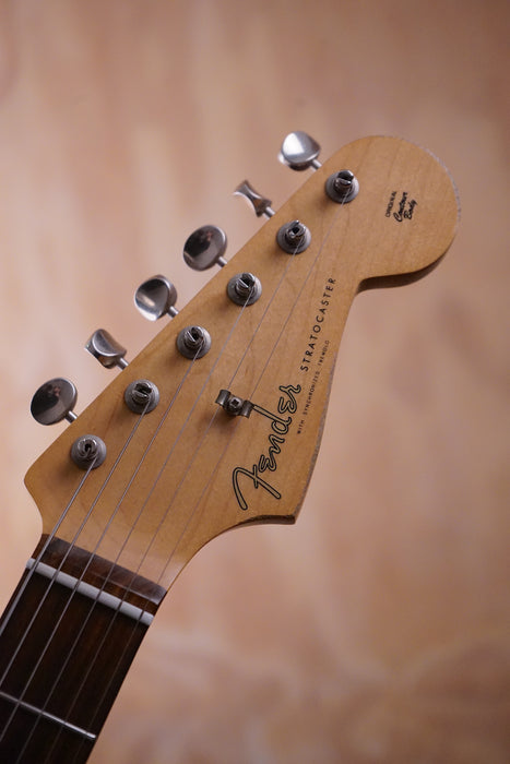 Fender Vintera Road Worn ’60s Stratocaster in Lake Placid Blue Electric Guitar, (Used) - Fair Deal Music