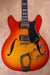 Hagstrom Viking Deluxe in Amber Sunburst Semi-hollow Guitar, (Used) - Fair Deal Music