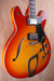 Hagstrom Viking Deluxe in Amber Sunburst Semi-hollow Guitar, (Used) - Fair Deal Music