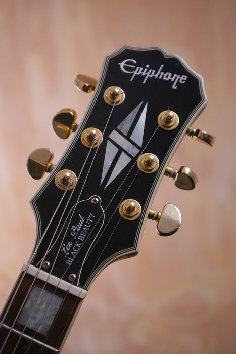 Epiphone Les Paul Black Beauty, upgraded with Gibson ’57 pickups Electric Guitar, (Used) - Fair Deal Music