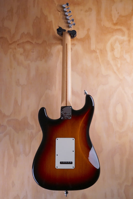 2012 Fender American Deluxe Stratocaster HSS in 3-Colour Sunburst Electric Guitar, (Used, Comm) - Fair Deal Music