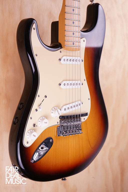 Fender Standard Stratocaster Left-Handed guitar with a Roland GK pickup, USED - Fair Deal Music