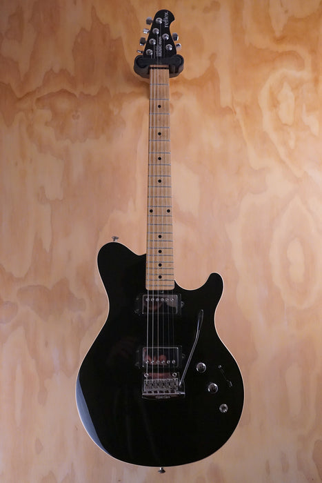 Ernie Ball Music Man Reflex in Black Gloss Electric Guitar, (Used) - Fair Deal Music
