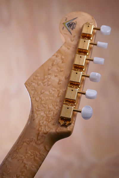 Fender Custom Shop 75th Anniversary Stratocaster NOS in Diamond White Pearl Electric Guitar, (Used) - Fair Deal Music