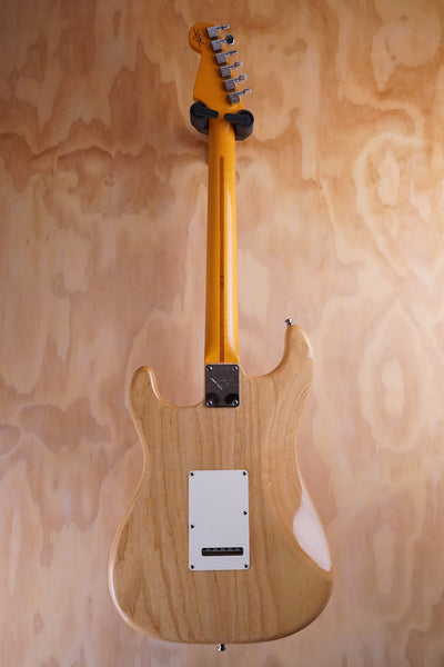 Fender Custom Shop Deluxe Trans Ash Stratocaster Natural Electric Guitar, (Used) - Fair Deal Music