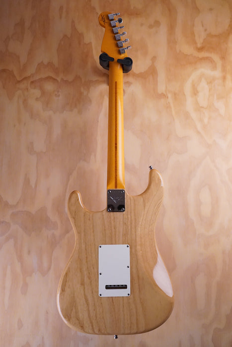 Fender Custom Shop Deluxe Trans Ash Stratocaster Natural Electric Guitar, (Used) - Fair Deal Music