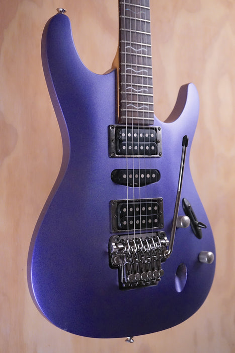 Ibanez S470 in Deep Violet Flat Electric Guitar, (Used) - Fair Deal Music