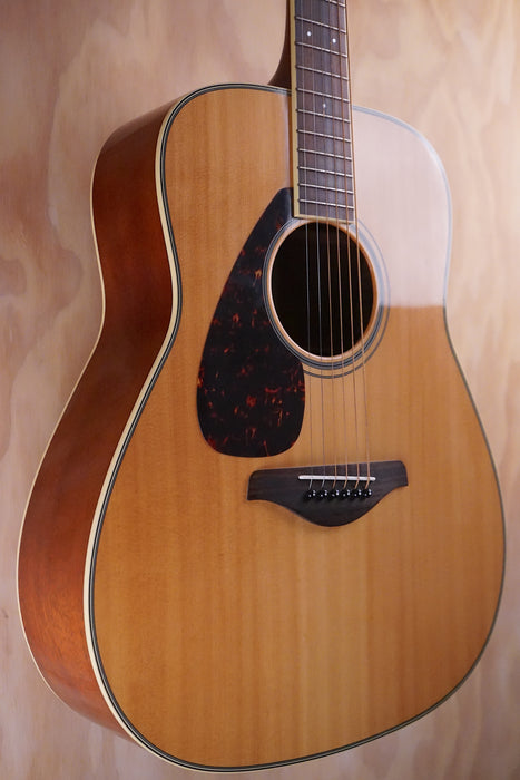 Yamaha FG820 Natural Left-Handed Acoustic Guitar, (Used) - Fair Deal Music