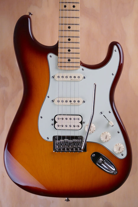Fender Mexico HSS Stratocaster Deluxe in Tobacco Burst Electric Guitar, (Used) - Fair Deal Music