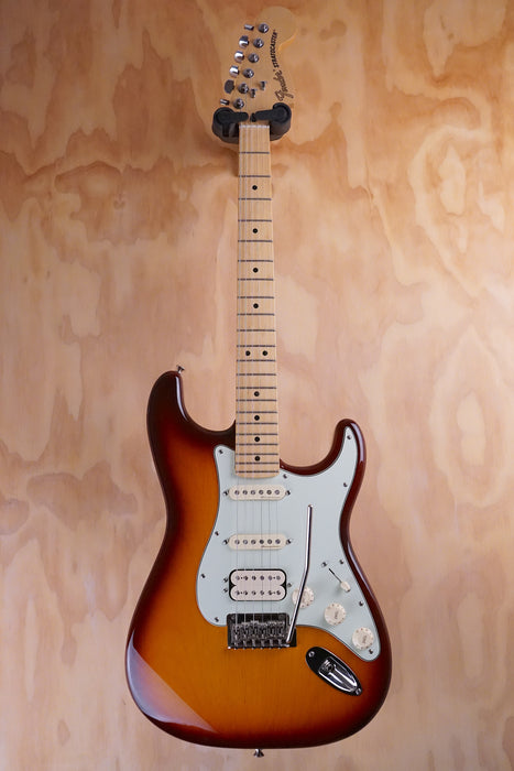 Fender Mexico HSS Stratocaster Deluxe in Tobacco Burst Electric Guitar, (Used) - Fair Deal Music