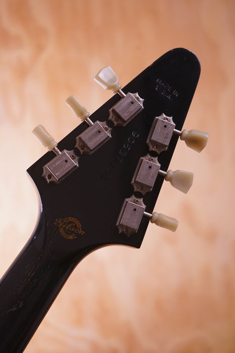 1999 Gibson Custom Shop '67 Flying V in Ebony, (Used) - Fair Deal Music