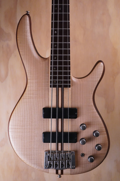 Cort Artisan A4 Plus FMMH Open Pore Natural Bass Guitar, (Used) - Fair Deal Music