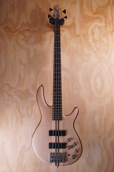 Cort Artisan A4 Plus FMMH Open Pore Natural Bass Guitar, (Used) - Fair Deal Music