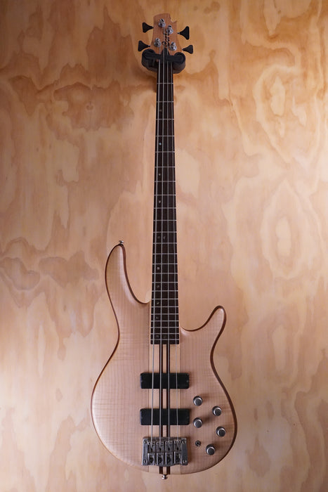 Cort Artisan A4 Plus FMMH Open Pore Natural Bass Guitar, (Used) - Fair Deal Music
