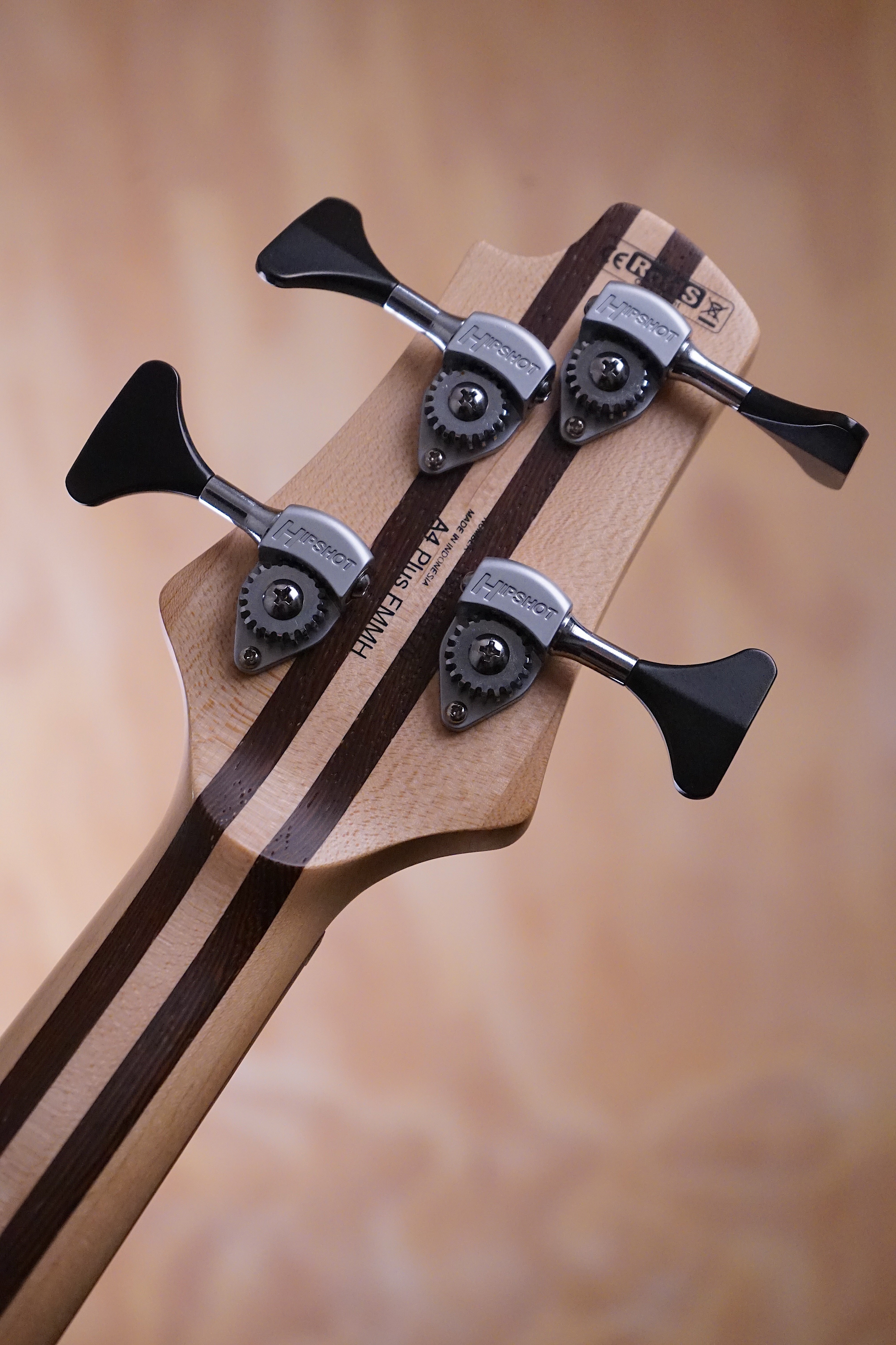 Cort Artisan A4 Plus FMMH Open Pore Natural Bass Guitar, (Used) - Fair Deal Music