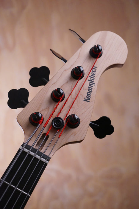 Kononykheen Breed Fifty One in Coal Black Satin Bass Guitar, (Used) - Fair Deal Music
