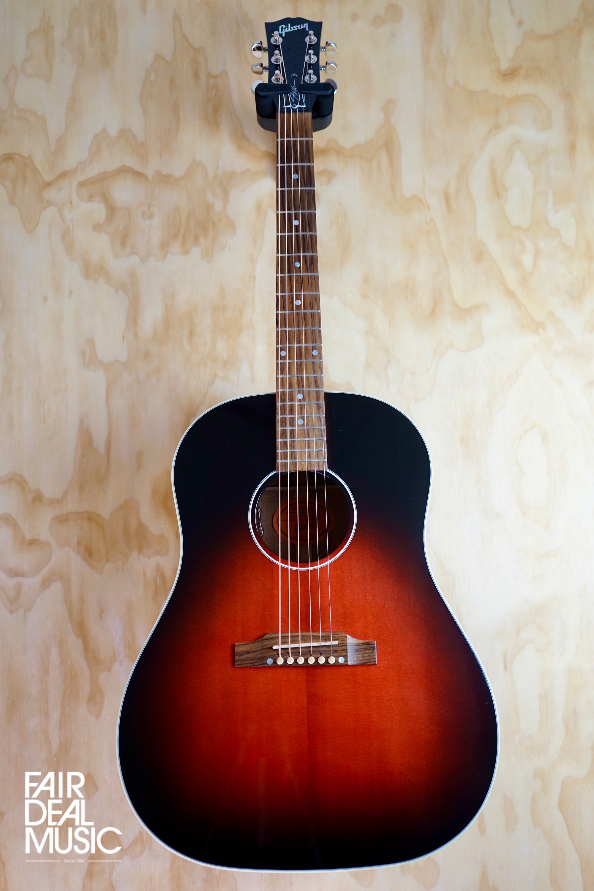 Gibson 2020 Slash J-45 Vermillion Burst, (Used) - Fair Deal Music