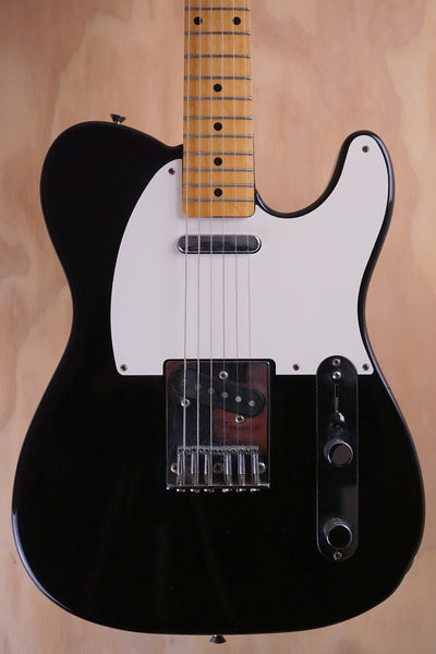 1989 Fender TL‑354 MIJ Telecaster Black Electric Guitar, (Used) - Fair Deal Music