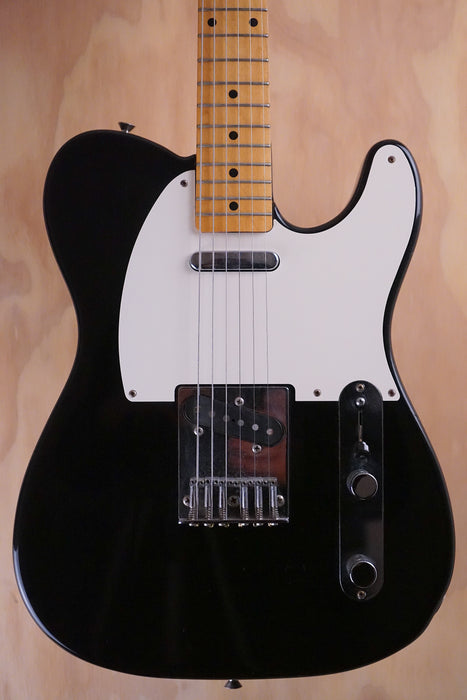 1989 Fender TL‑354 MIJ Telecaster Black Electric Guitar, (Used) - Fair Deal Music