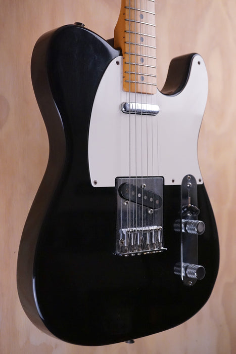 1989 Fender TL‑354 MIJ Telecaster Black Electric Guitar, (Used) - Fair Deal Music