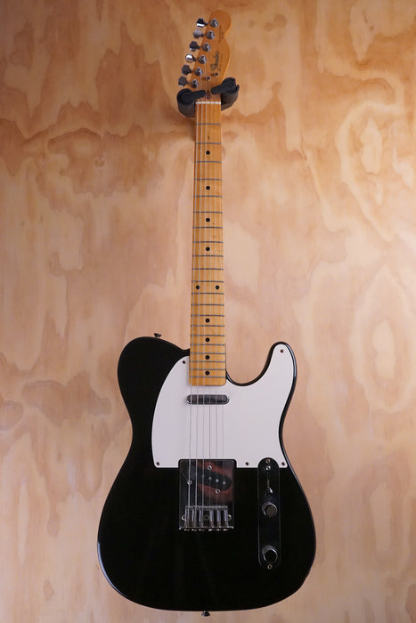 1989 Fender TL‑354 MIJ Telecaster Black Electric Guitar, (Used) - Fair Deal Music