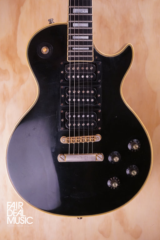 Gibson 1976 Les Paul Custom "Black Beauty" with 3 Pickups, USED - Fair Deal Music