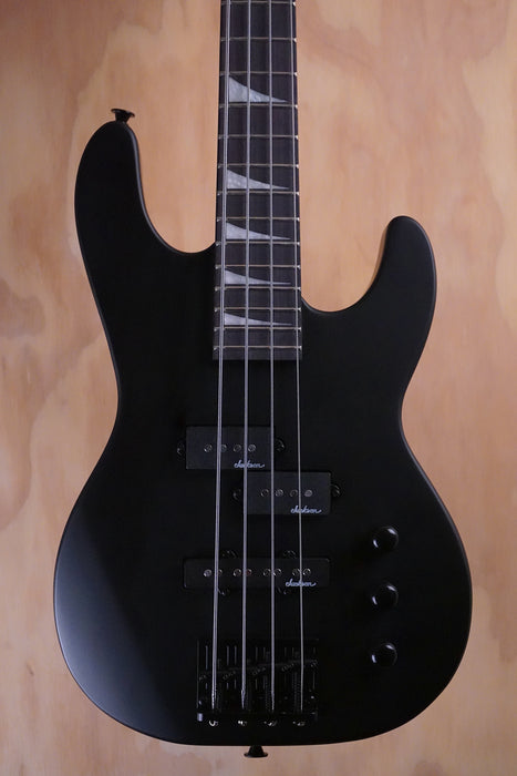 Jackson JS Series Concert Bass Minion JS1X in Satin Black Bass Guitar, (Used) - Fair Deal Music