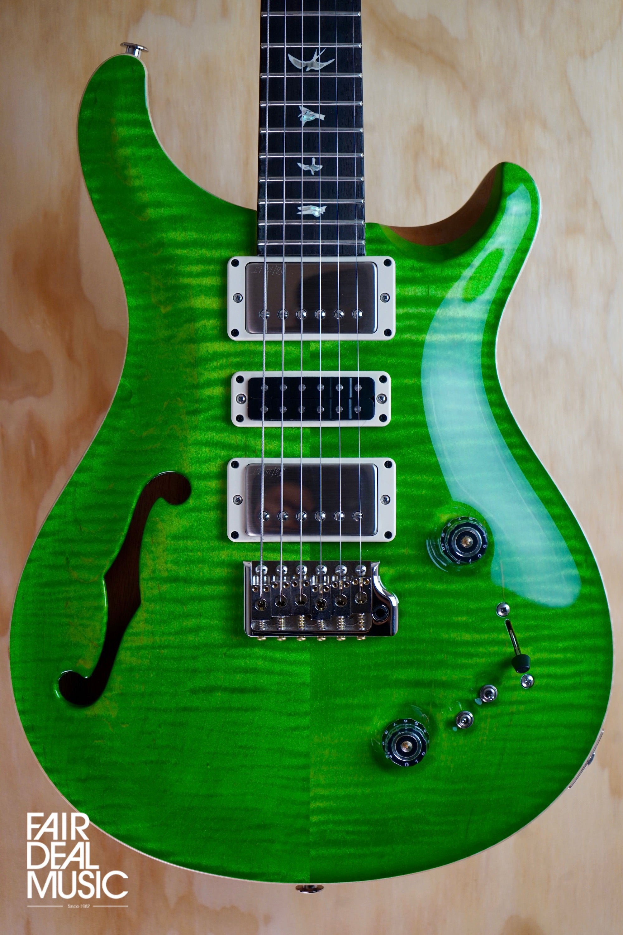 PRS Special Semi-Hollow Electric Guitar, Eriza Verde - Fair Deal Music