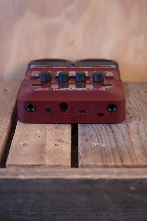 Zoom B1 FOUR Bass Multi-Effect Pedal, (Used) - Fair Deal Music