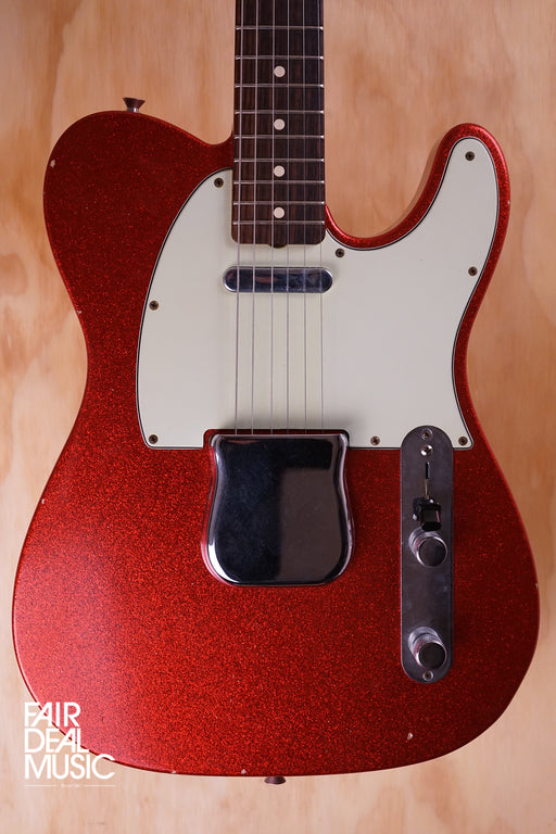 Fender Custom Shop 1963 Tele Journeyman Relic in Sparkle Red, USED - Fair Deal Music