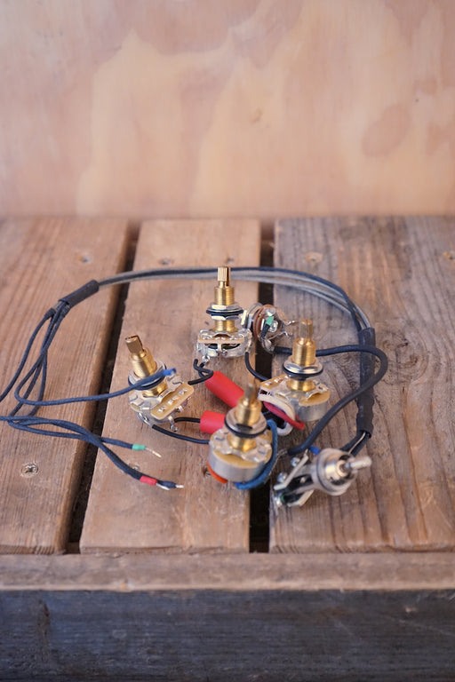 Home of Tone Pre‑Wired Guitar Wiring Harness 50s Les Paul Long Shaft Kit, (Used) - Fair Deal Music
