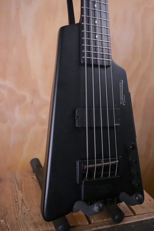 Steinberger Synapse XS‑15FPA in Pitch Black 5‑String Bass Guitar, (Used) - Fair Deal Music