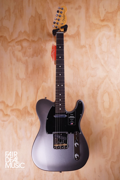 Fender American Professional II Telecaster RW, Mercury, Ex Display - Fair Deal Music