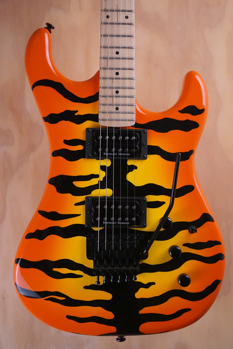 ギター KRAMER Pacer Vintage Orange Tiger Kramer Pacer Vintage Orange Tiger - Gitarren Total