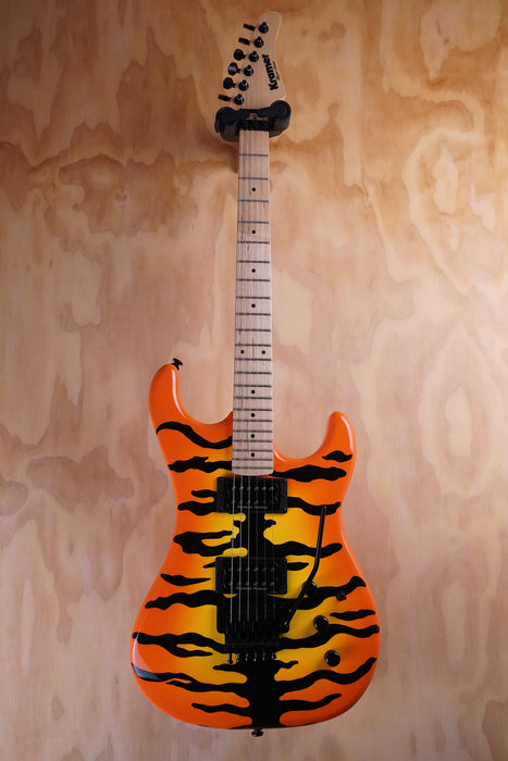 ギター KRAMER Pacer Vintage Orange Tiger Kramer Pacer Vintage Orange Tiger - Gitarren Total