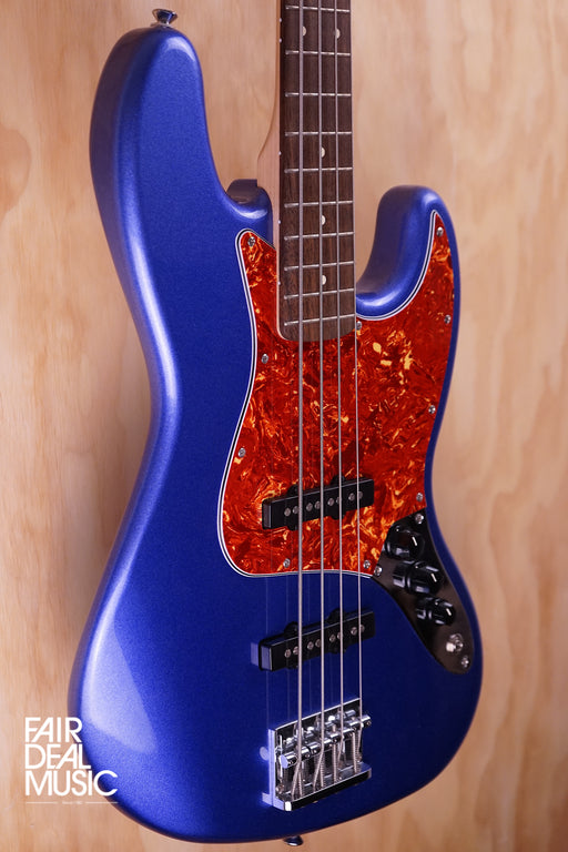 Squier Contemporary Jazz Bass in Ocean Blue Metallic, USED - Fair Deal Music
