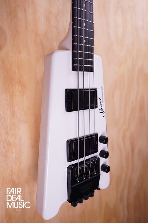 Steinberger Spirit Bass in White, USED - Fair Deal Music