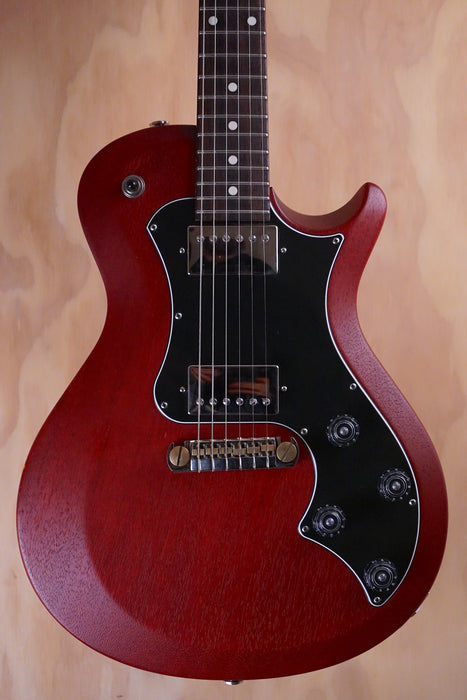 PRS S2 Standard 22 in Satin Cherry Electric Guitar, (Used) - Fair Deal Music