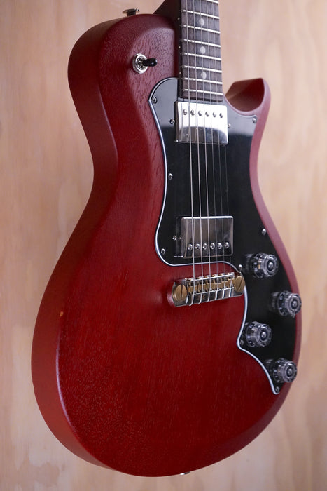 PRS S2 Standard 22 in Satin Cherry Electric Guitar, (Used) - Fair Deal Music