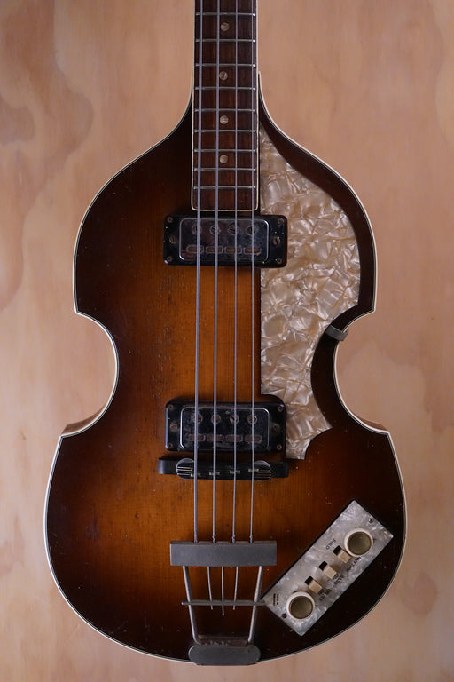 1963 Höfner Violin Bass in Sunburst Bass Guitar, (Used) - Fair Deal Music