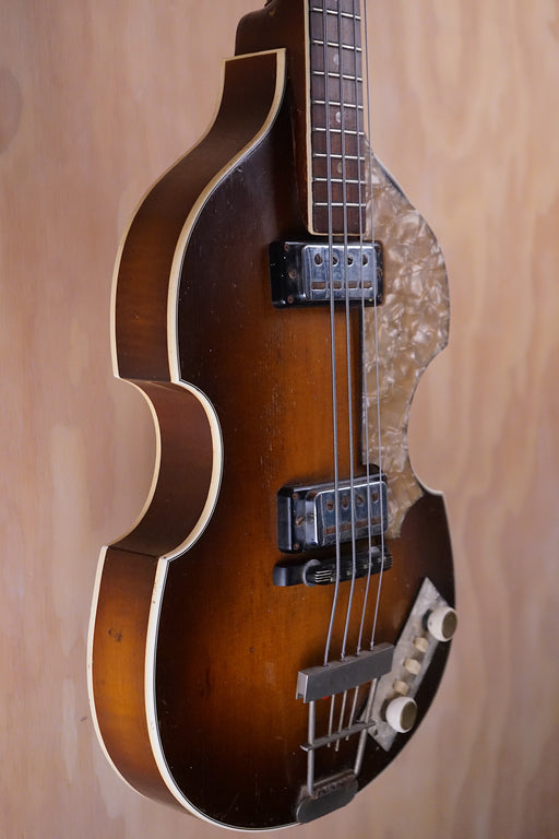 1963 Höfner Violin Bass in Sunburst Bass Guitar, (Used) - Fair Deal Music