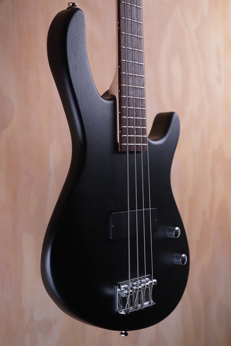 Cort Action Junior Open Pore Black Bass Guitar, (Used) - Fair Deal Music
