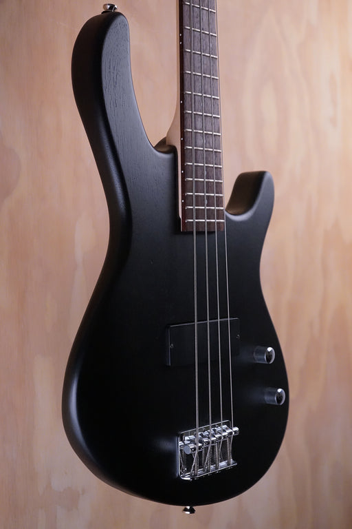 Cort Action Junior Open Pore Black Bass Guitar, (Used) - Fair Deal Music