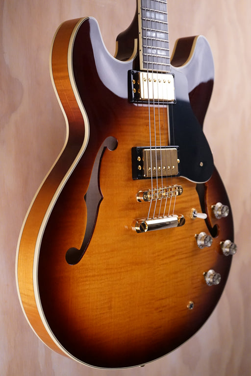 Yamaha SA2200 Violin Sunburst MIJ Semi Hollow Guitar, (Nearly New) - Fair Deal Music