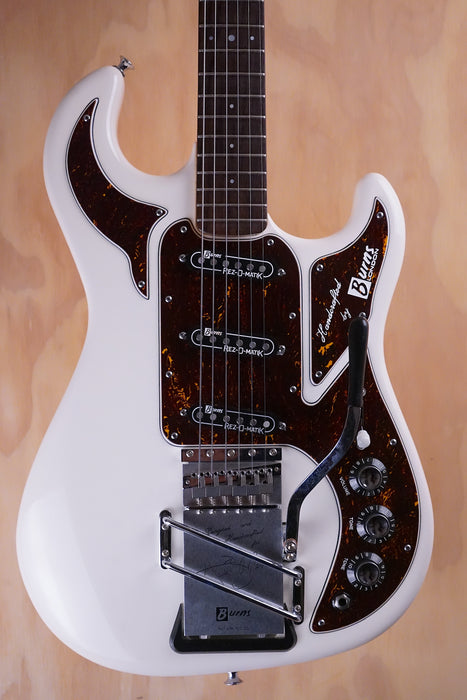 Burns The Marvin 1964 Reissue Shadows White 2018 Electric Guitar, (Used, Comm) - Fair Deal Music