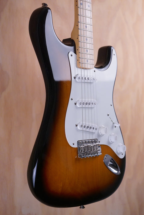 Fender American Original ‘50s Stratocaster in 2-Tone Sunburst Electric Guitar, (Used, Comm) - Fair Deal Music