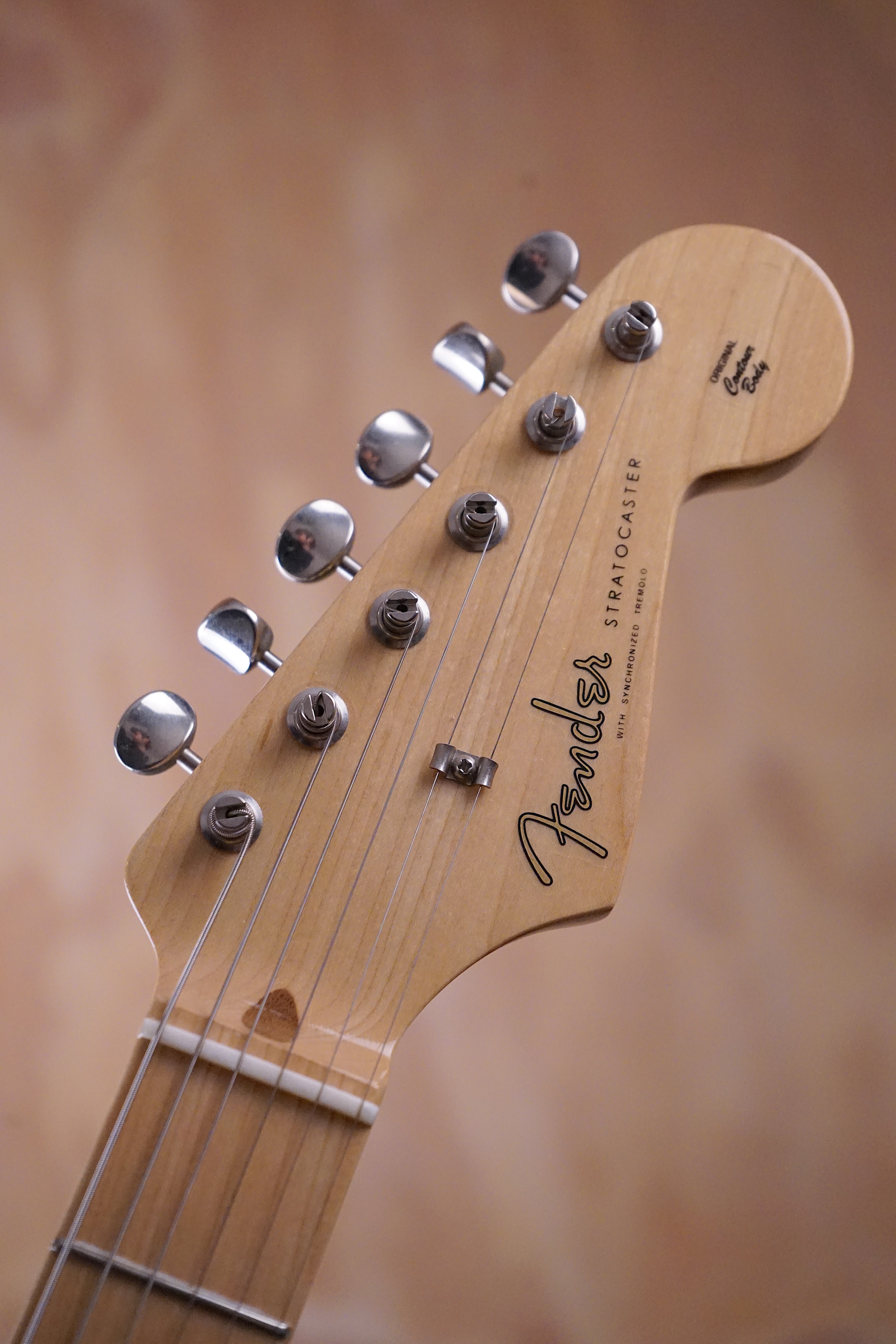 Fender American Original ‘50s Stratocaster in 2-Tone Sunburst Electric Guitar, (Used, Comm) - Fair Deal Music