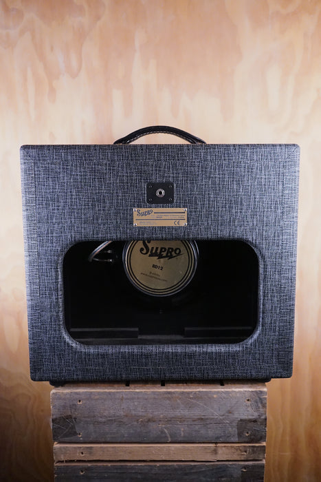 Supro Black Magick head with two matching 1x12 Black Magick cabinets Guitar Amplifiers, (Used) - Fair Deal Music